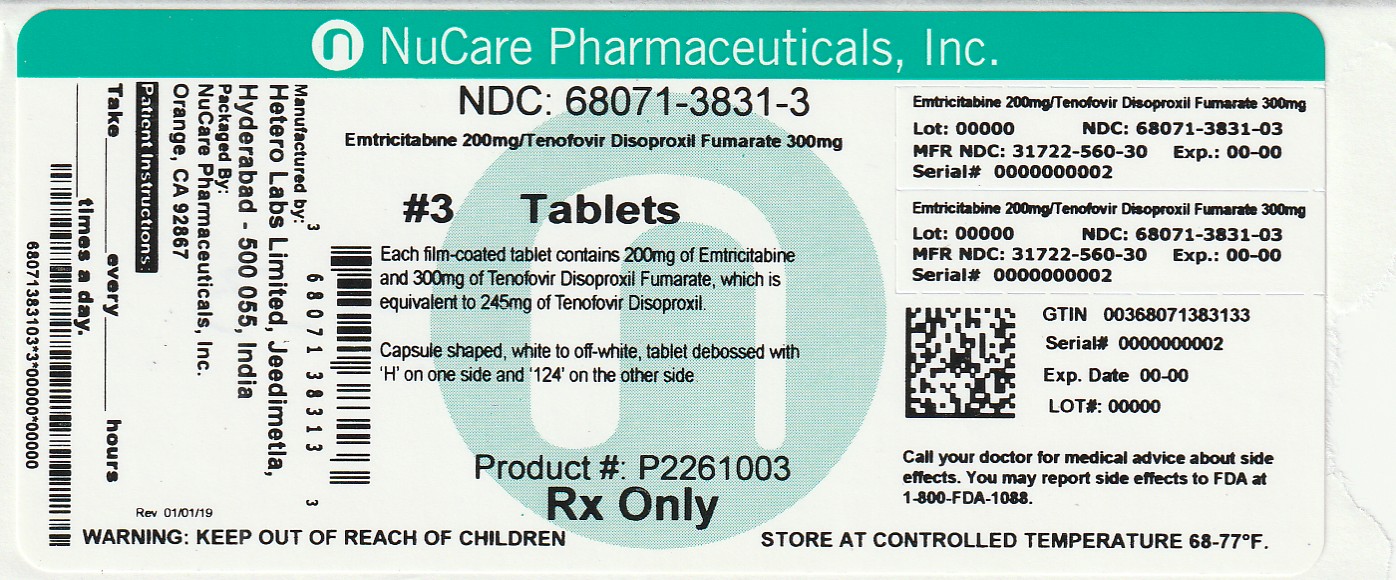 Emtricitabine And Tenofovir Disoproxil Fumarate